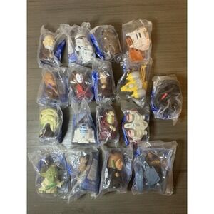 All 17 Toys COMPLETE THE SAGA Star Wars ROTS Revenge of the Sith Burger King NIP